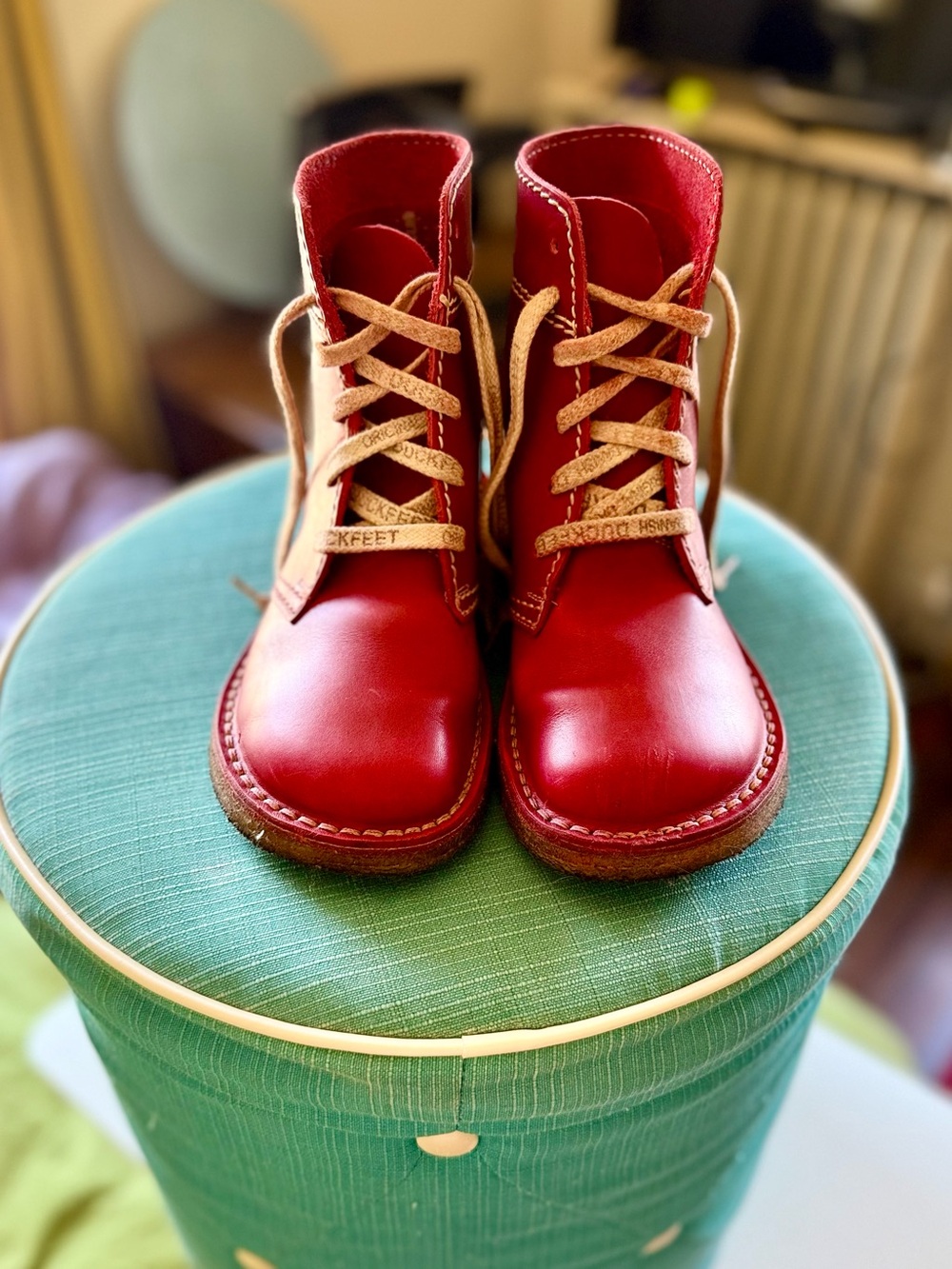 Duckfeet Red Faborg Boots for Women EU 38 US 7.5-8